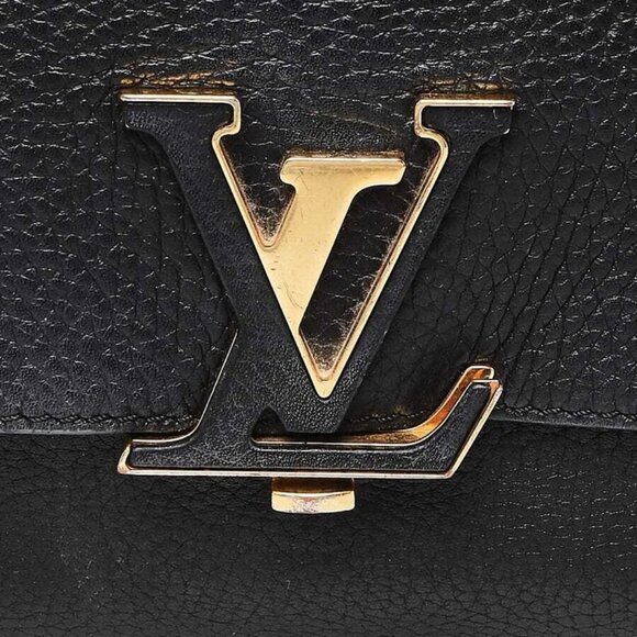 Louis Vuitton Black Taurillon Leather Volta Bag - Picture 2 of 12